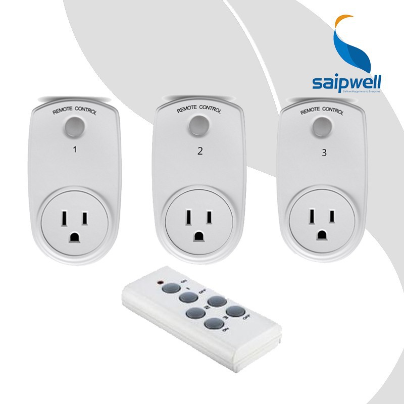 SAIP/SAIPWELL Newest Digital Wireless 3ch Remote Control Switch