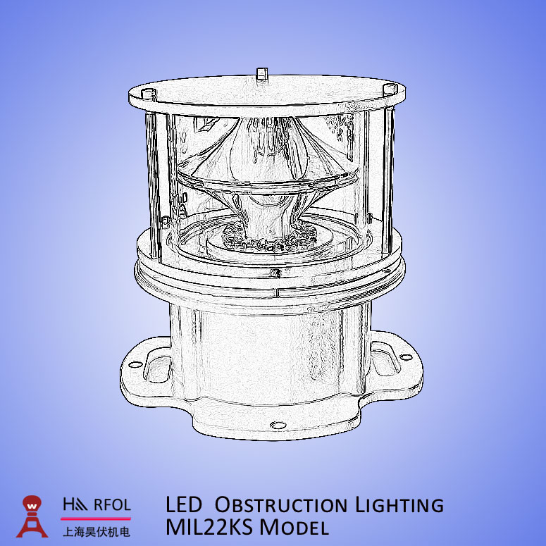 FAA L865 Obstruction Light(white+red)