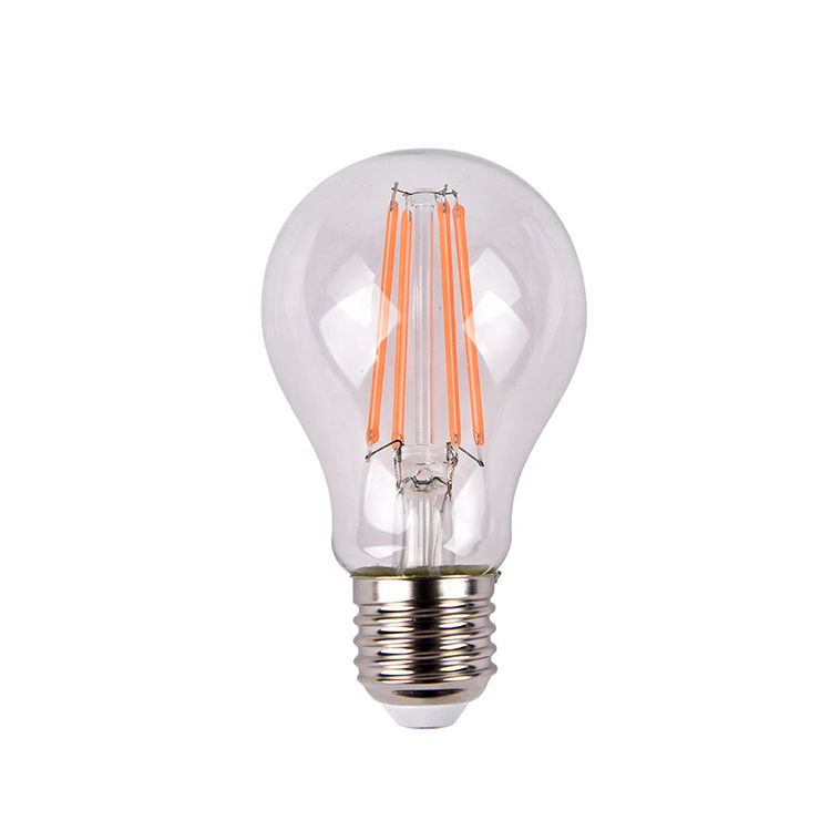 Wholesale 6W E27 B22 Hydroponic Vegetation Fixture Filament Bulb Lamp Aluminum Glass Plant Grow LED Light