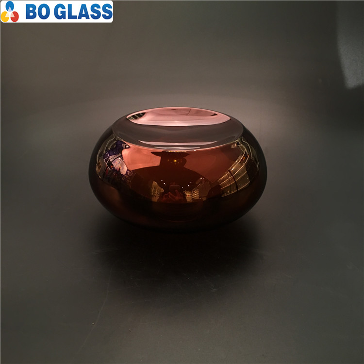 Transparent spherical G9 screw high temperature glass lamp shade