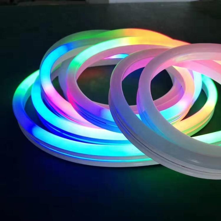 Trade assurance ip68 DC12V ucs1903 ws2811 dmx outdoor rgb digital Neon led flexible strip