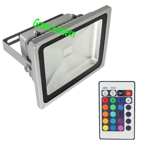 high lumen bridgelux outdoor waterproof cob rgb 50 watt RGB led flood light