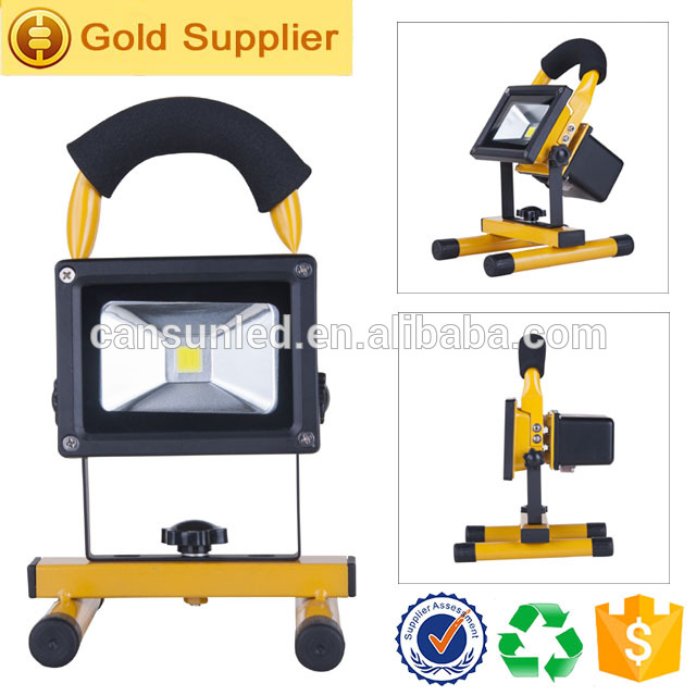 outdoor 3000k 4000k 6000k rohs 50w rechargeable led floodlight