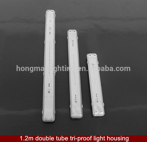 1.2m ip65 led batten light housing for t8 t5 tube light use