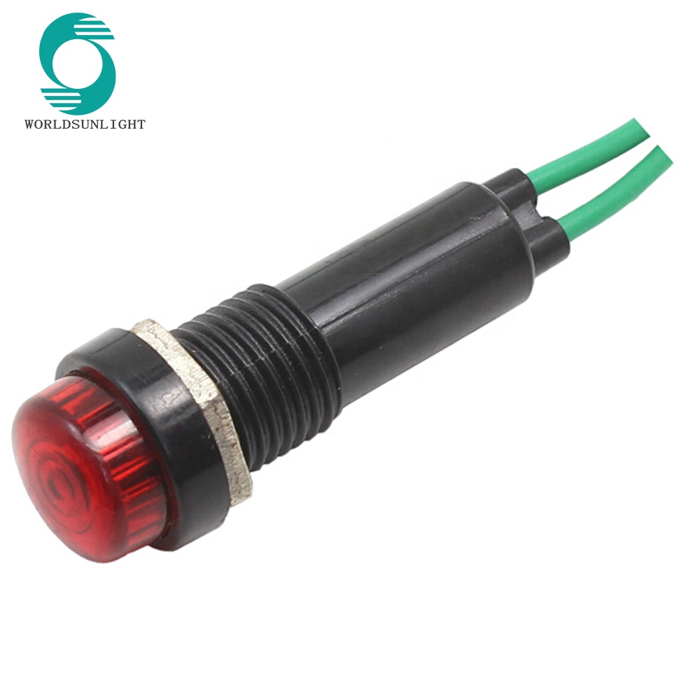 XD10-8W 10mm 24v Pre-wire LED Signal lamp indicator light