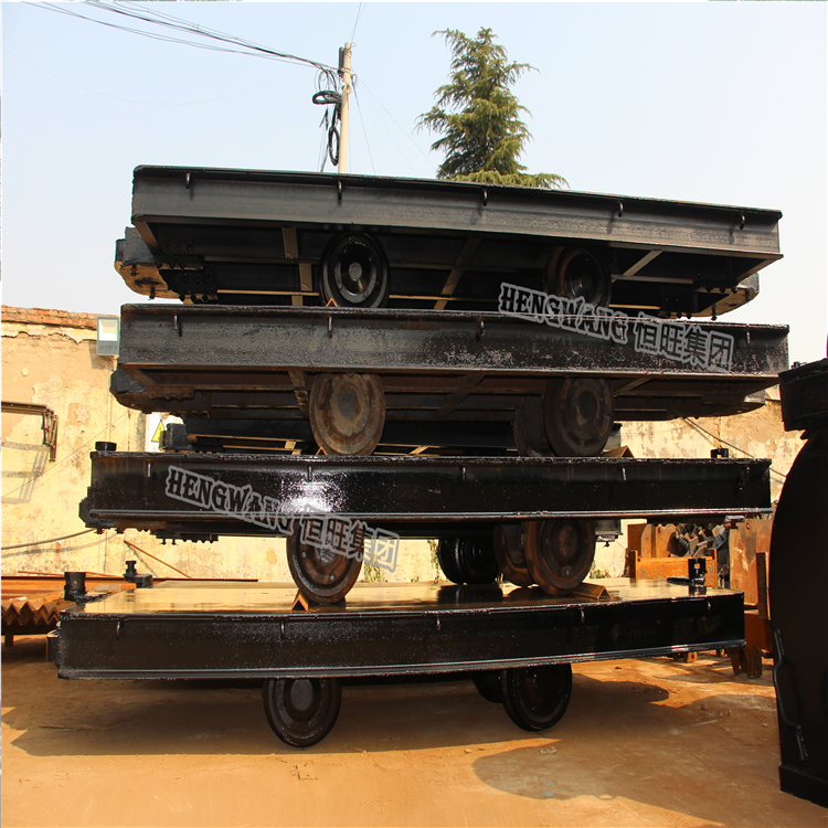 China Hot Mpc Mining Heavy-duty Flat Rail Car From Factory