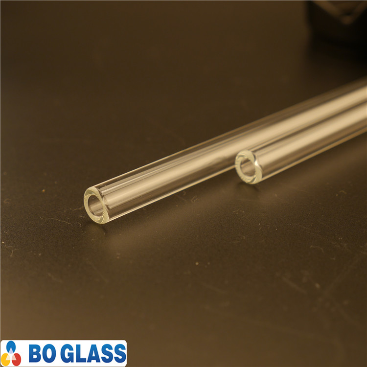 borosilicate glass straw for milk and juice from China factory