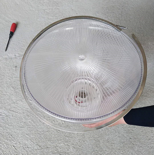 22'' 19'' 16'' 12'' led hibay pc reflector with E27 E40 gear box