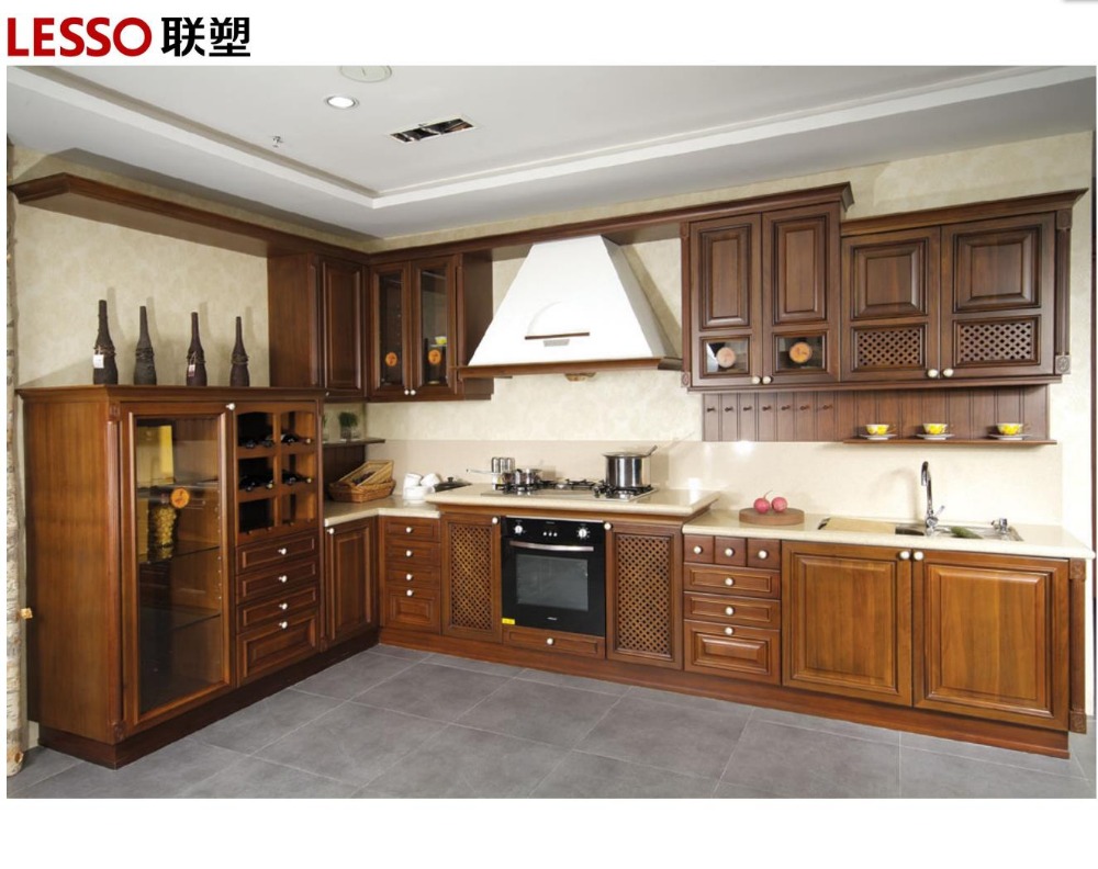 LESSO DIY solid WHITE wood kitchen cabinet