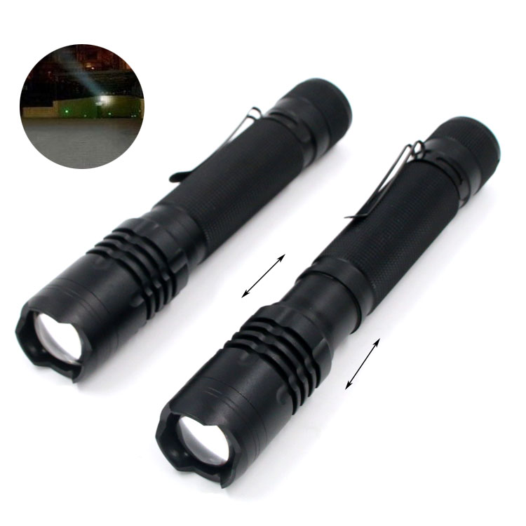 Wholesale Searchlight High Power Lumens Zoomable Torches Lantern Outdoor Waterproof Hunting Police Tactical Flashlight