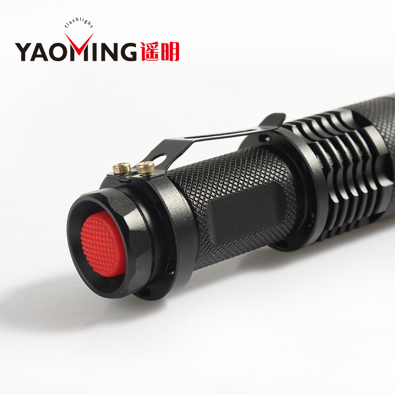 Free Sample high beam high powered q5 YM-8591 police security best led flashlight