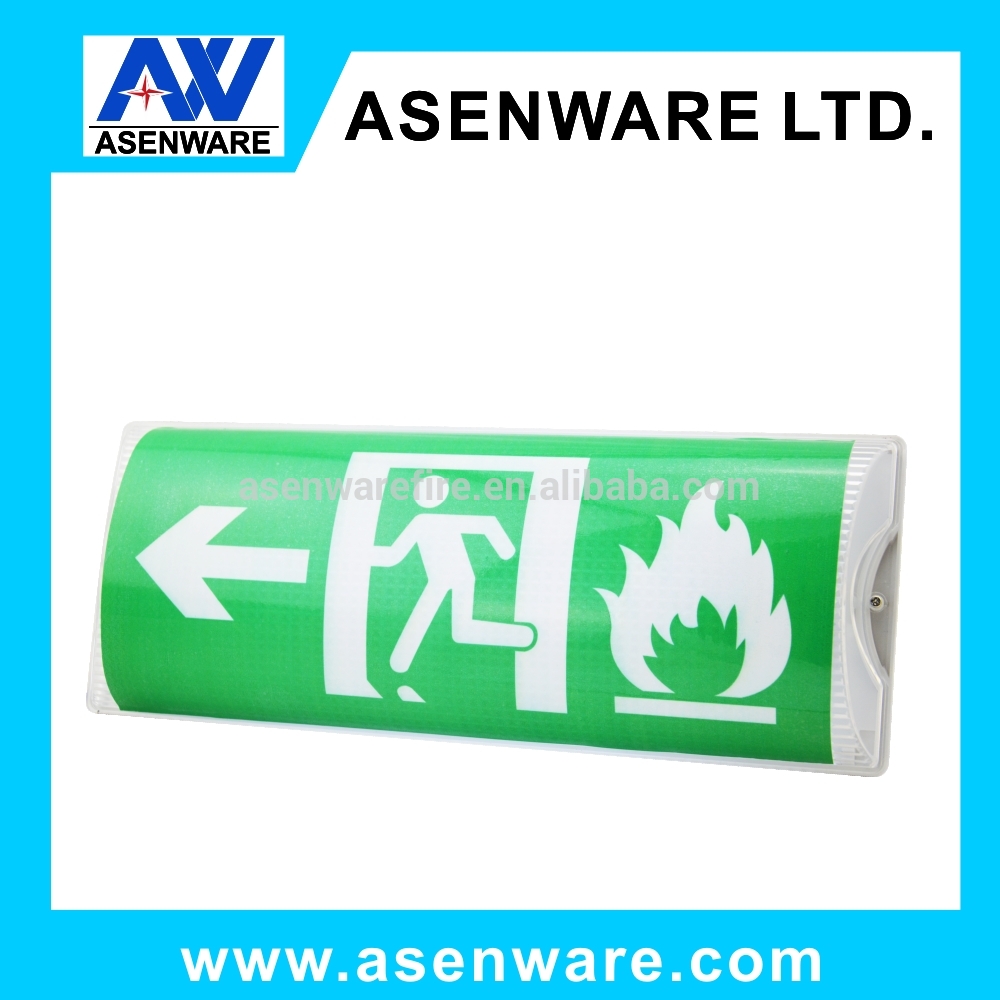 Customer design different exit signs emergency light series