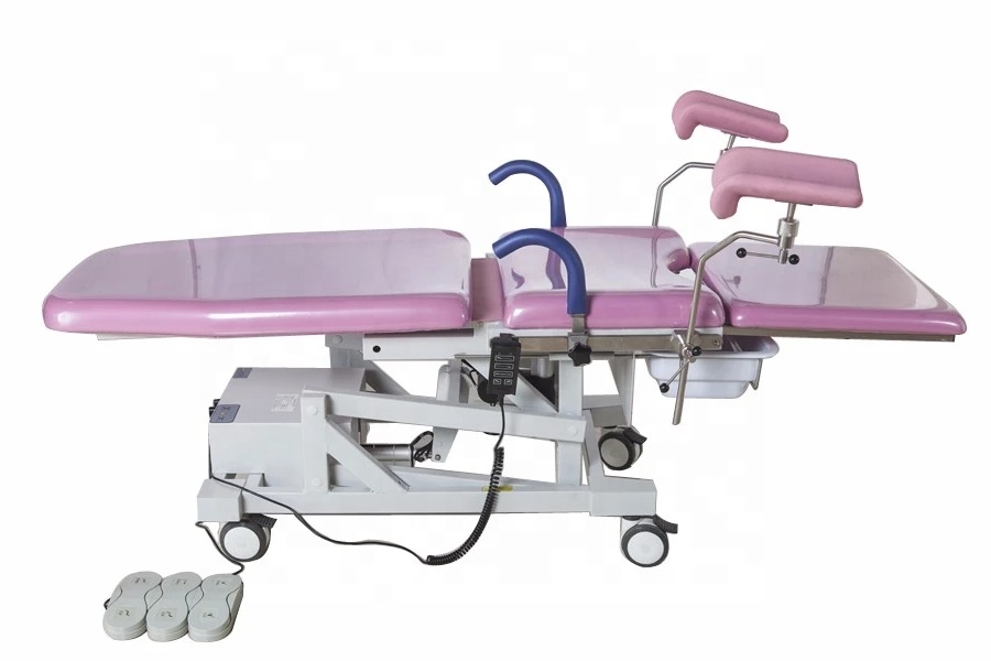 Hospital Adjustable medical Electric table Gynecological Examination Table