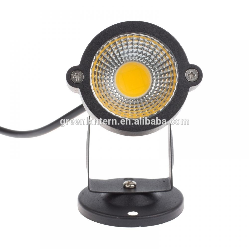 Shenzhen Outdoor Garden Lawn Lighting Decoration IP65 Black Spike 12W LED Garden Light