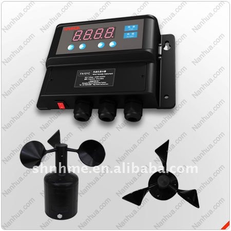 NANHUA FA011A wind cup anemometer/3 cup wind velocity/wind meter anemometer