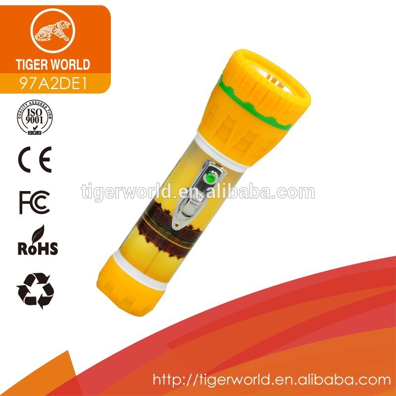 dry battery backup powerful hand security torch light from tiger world