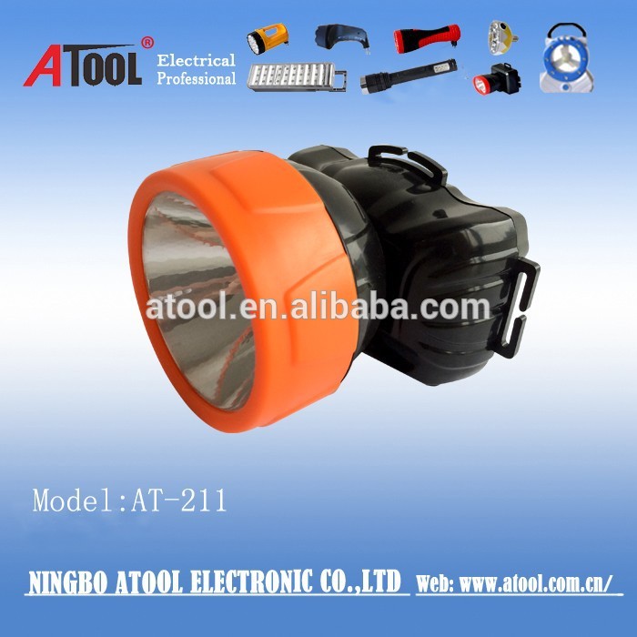 1W LED Head Lighting Dimmable Headlamp with Anti-slip Tape