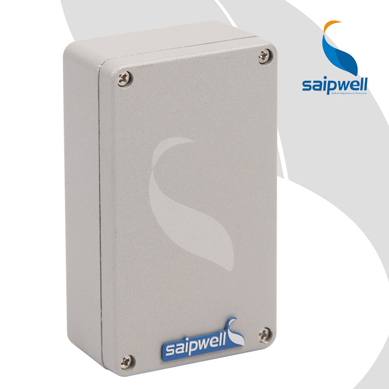 SAIP/SAIPWELL 111*64*37 IP66 Waterproof Electrical Sealed Junction Box Die Cast Aluminum Box