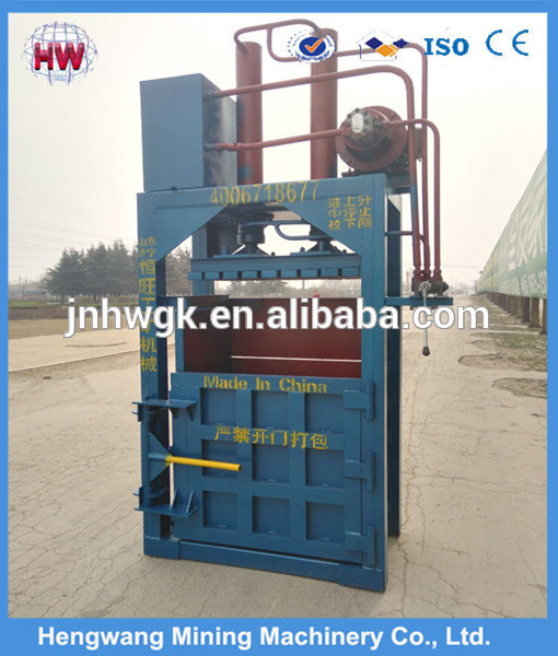 clothing baler pressing packing machine