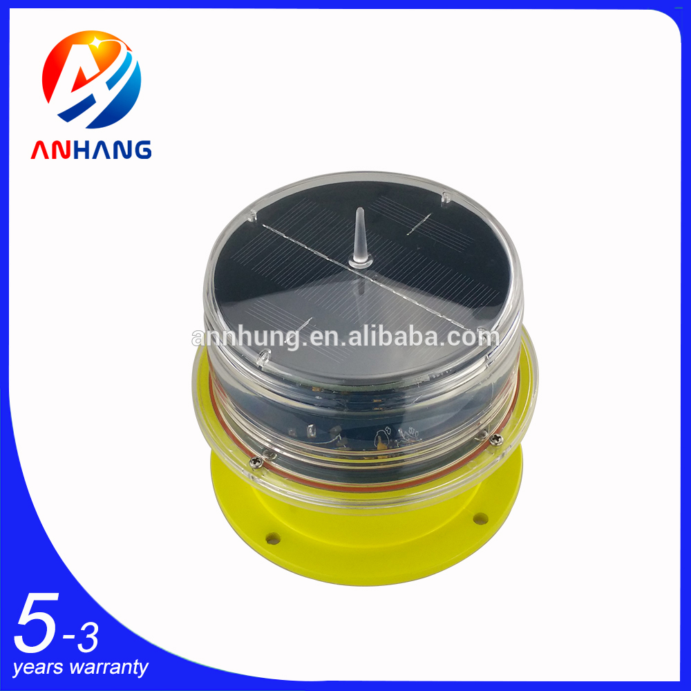 AH-LS/L Low intensity LED Solar Aviation Light / Aviation Obstruction Light