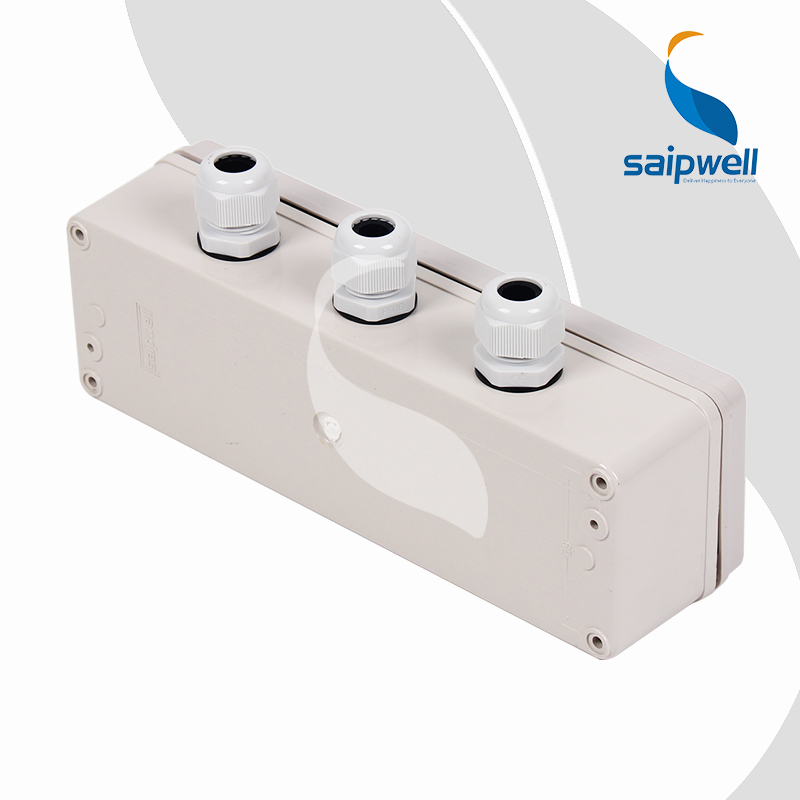 SAIPWELL IP66  Metal Die Cast Weatherproof Aluminum Terminal Block Box