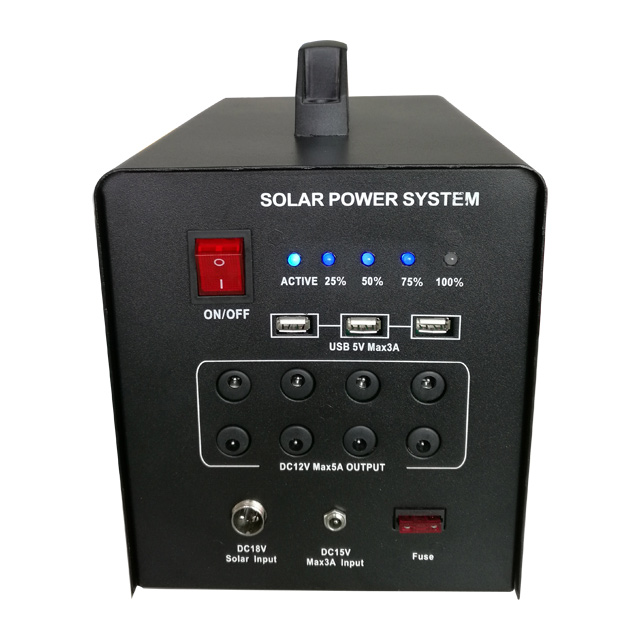60W complete solar lighting system industrial solar energy system