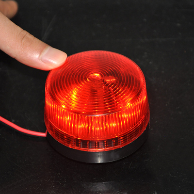 Small safety flashing warning lamp LED caution light with Bolt Bottom