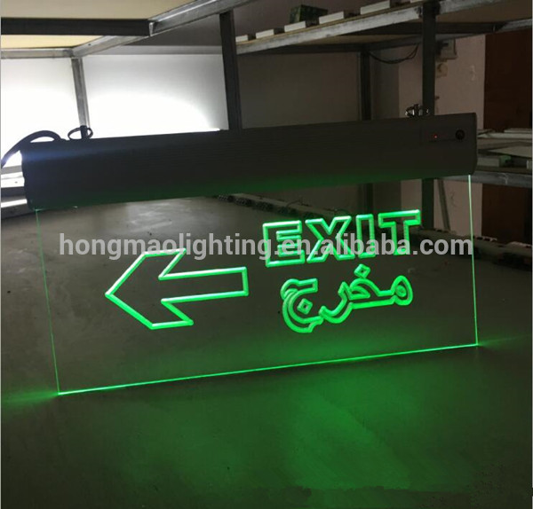 3W 2 Hours Emergency Light LED Legend running man Exit Sign