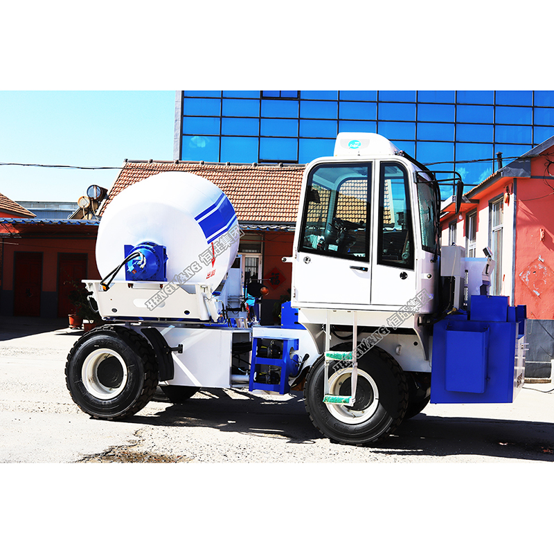 Truck mounted good price 3m3 concrete mixer truck
