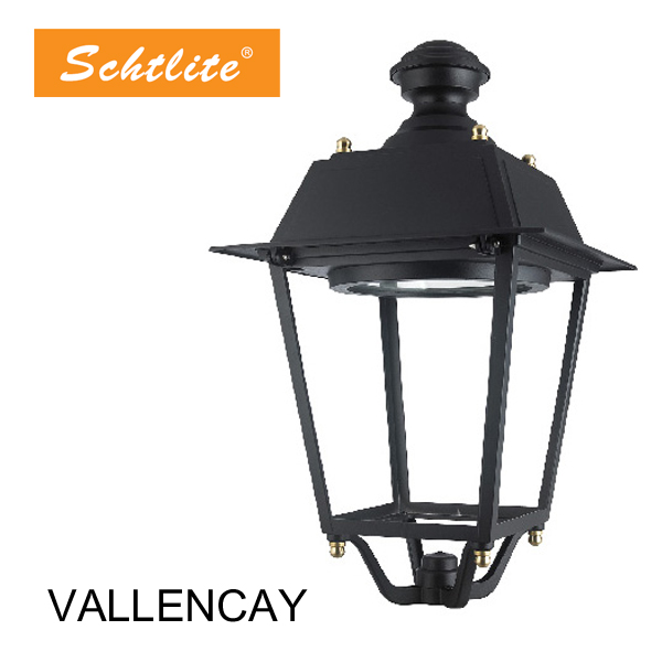 VALLENCAY Aluminum PC Diffuser Wholesale Garden Street Lighting Housing Yard Light