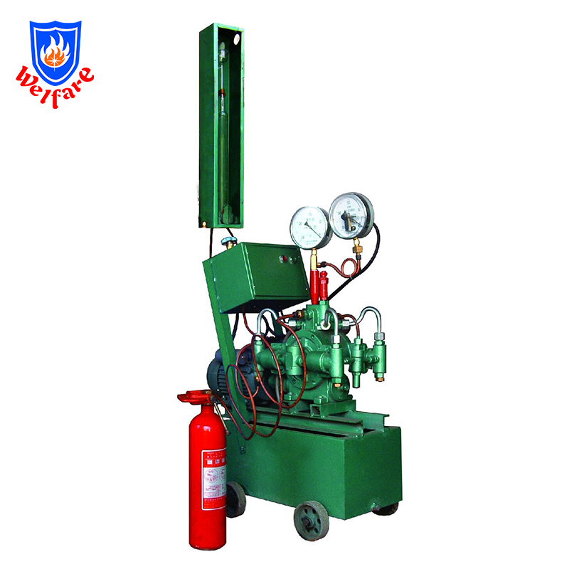 Automatic fire extinguisher hydraulic test machine