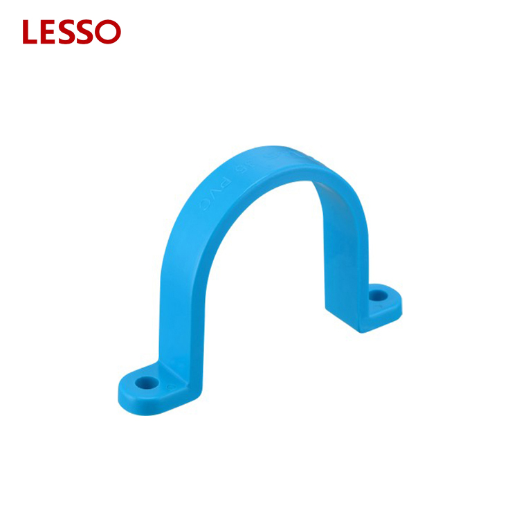 LESSO Thai standard UPVC pipe fittings pvc clamp quick pvc pipe clamp