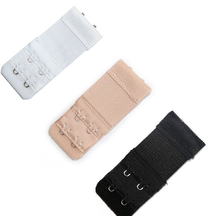 Women Bra Strap Extender Sewing Tool Intimates Accessories Bra Extenders Strap Buckle Extension 2 Rows 2 Hooks Clasp Straps