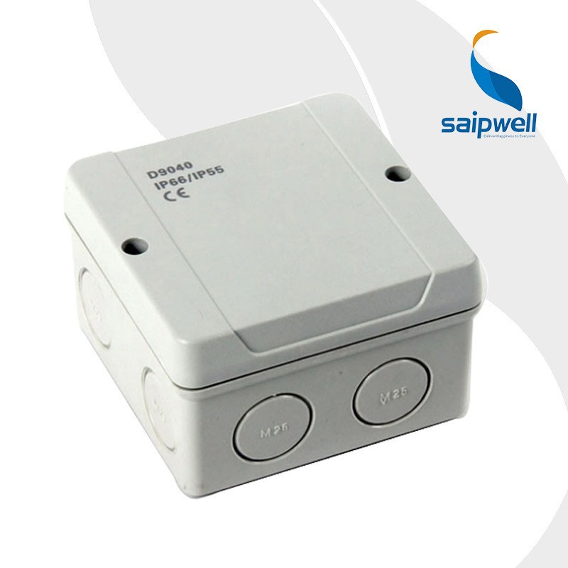 SAIP/SAIPWELL New ABS Enclosure Waterproof Terminal Block Box ,ip55 enclosure