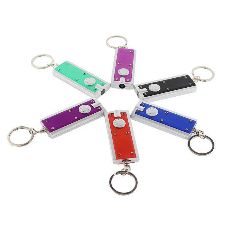 keychain electronics promotional items new products key chain mini small LED flashlights torch promotion gift light