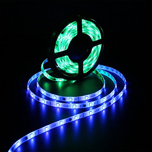 16.4FT 5050 SMD RGB 150 LED Strip Light 2811 IC Chasing Magic Dream color lights