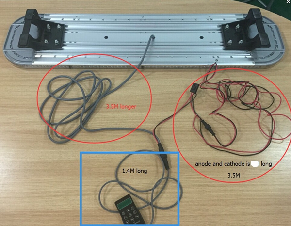 60 Long waterproof IP 65 strobe Light bar Led Emergency Warning Lightbar