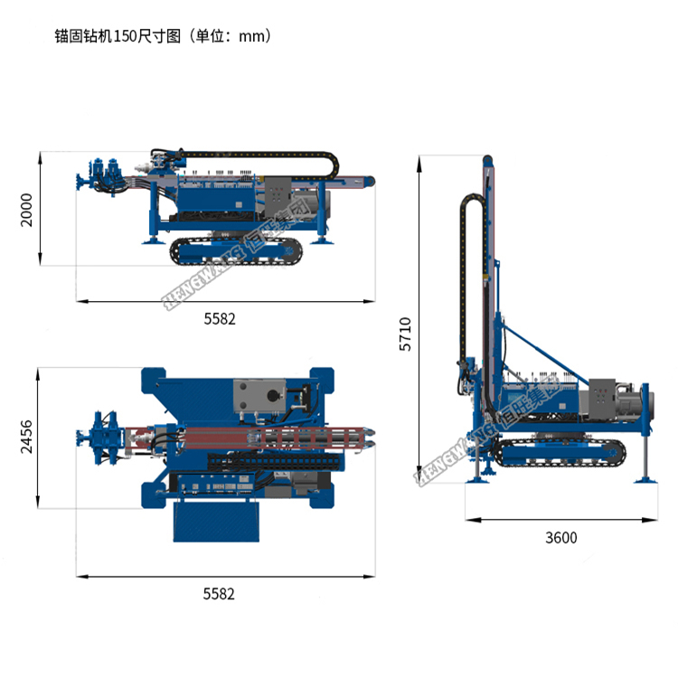 Factory direct sale crawler anchor drilling rig Rotary multifunctional slope protection anchor drilling rig