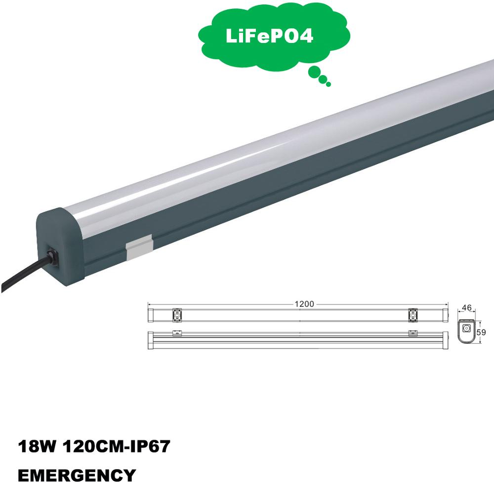 120cm led emergency batten light,ip67 waterproof 18w tri-proof led batten lights,microwave sensor pc+abs led batten lamp