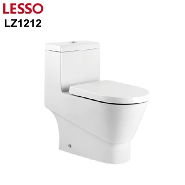 LZ1212 LESSO siphonic one piece toilet for bathroom