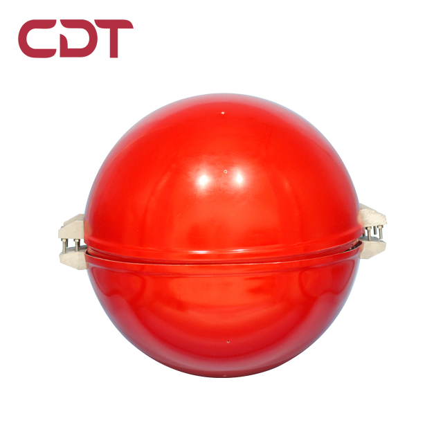 Aviation warning sphere or warning ball for airport safe warning