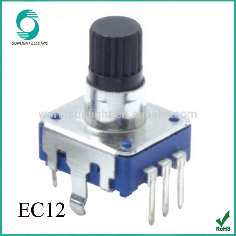 EC12 12mm volume control rotary encoder switch