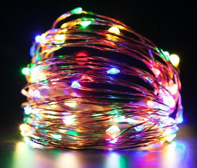 33ft with 100 LEDs Copper Wire Lights Waterproof Decorative LED String Lights for Bedroom Patio Party