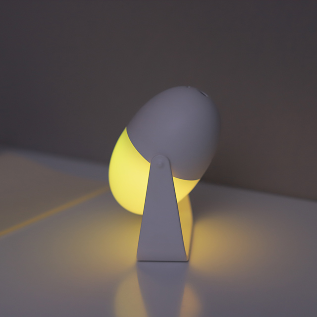 3D Safe White Light Color Toy Night Bulb For Baby Like Egg