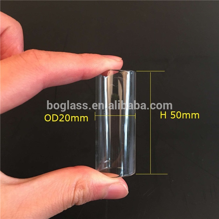 Heat Resistant Transparent borosilicate pyrex Glass Pipe for Smoking