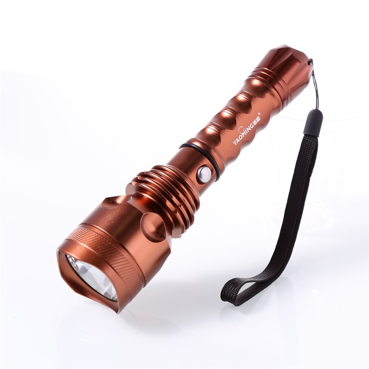 Aluminum metal high power japan rechargeable camping led torch flashlight