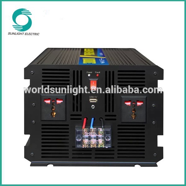 3000w 1 phase input 1 phase output frequency pure sine wave inverter power inverter 12v 380v