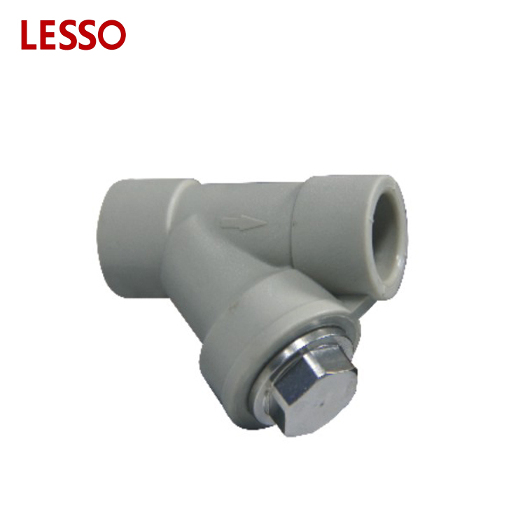 LESSO PPR Pipe Fittings filter water filter pipe fittings