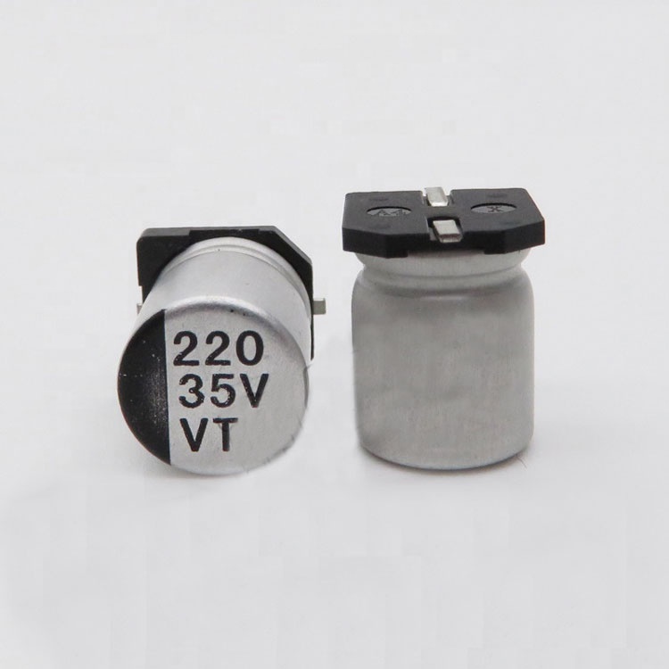 35V 220UF SMD Aluminum Electrolytic Capacitors 8*10.5MM