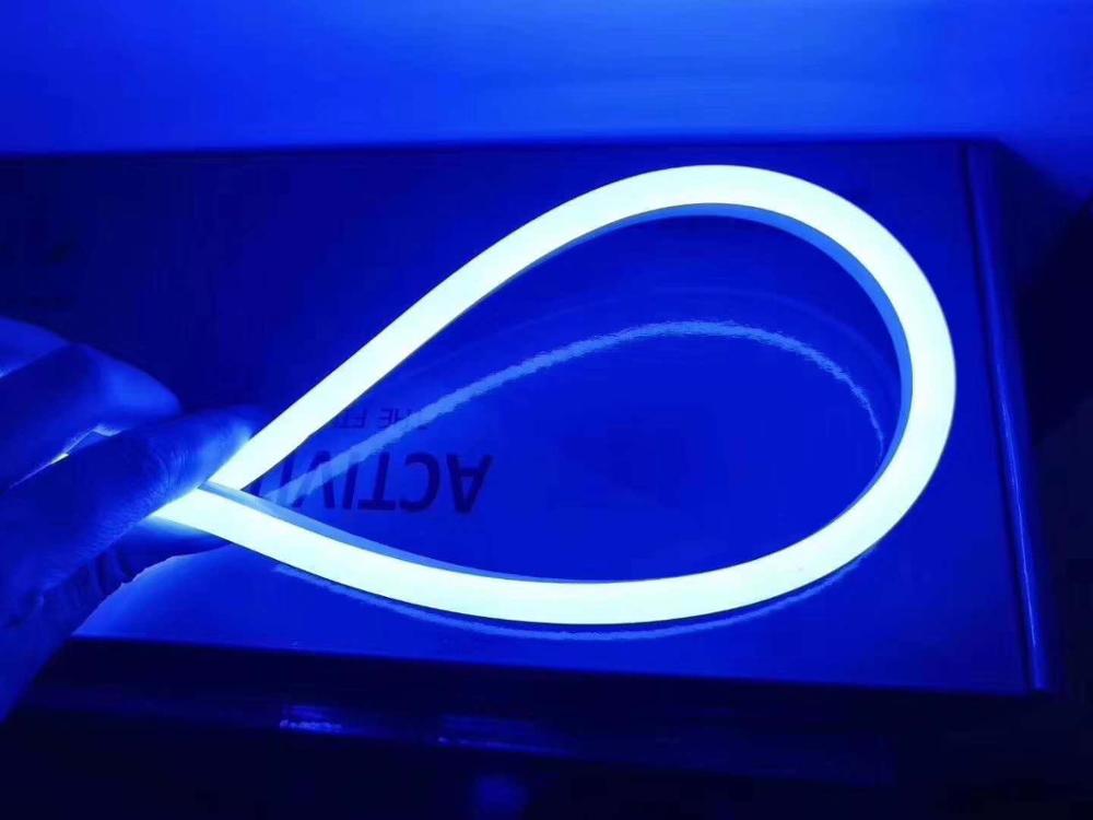 2019 hot sale LED Neon flux PVC IP67 220V low-energy flexible strip light neon lighting domed shape with factory wholesale price